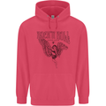 Long Live Rock n Roll Angel Childrens Kids Hoodie Heliconia