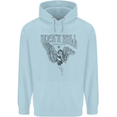 Long Live Rock n Roll Angel Childrens Kids Hoodie Light Blue