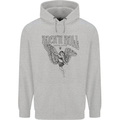Long Live Rock n Roll Angel Childrens Kids Hoodie Sports Grey
