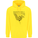 Long Live Rock n Roll Angel Childrens Kids Hoodie Yellow