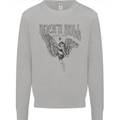 Long Live Rock n Roll Angel Kids Sweatshirt Jumper Sports Grey