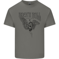 Long Live Rock n Roll Angel Mens Cotton T-Shirt Tee Top Charcoal