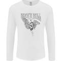 Long Live Rock n Roll Angel Mens Long Sleeve T-Shirt White