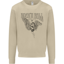 Long Live Rock n Roll Angel Mens Sweatshirt Jumper Sand