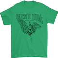 Long Live Rock n Roll Angel Mens T-Shirt 100% Cotton Irish Green