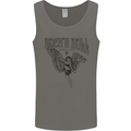 Long Live Rock n Roll Angel Mens Vest Tank Top Charcoal