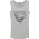 Long Live Rock n Roll Angel Mens Vest Tank Top Sports Grey