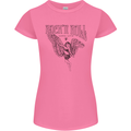 Long Live Rock n Roll Angel Womens Petite Cut T-Shirt Azalea