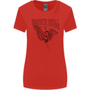 Long Live Rock n Roll Angel Womens Wider Cut T-Shirt Red