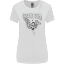 Long Live Rock n Roll Angel Womens Wider Cut T-Shirt White