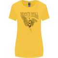 Long Live Rock n Roll Angel Womens Wider Cut T-Shirt Yellow