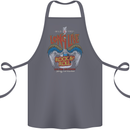 Long Live Rock n Roll Heavy Metal Guitar Cotton Apron 100% Organic Steel