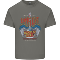 Long Live Rock n Roll Heavy Metal Guitar Kids T-Shirt Childrens Charcoal