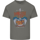 Long Live Rock n Roll Heavy Metal Guitar Kids T-Shirt Childrens Charcoal