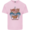 Long Live Rock n Roll Heavy Metal Guitar Kids T-Shirt Childrens Light Pink
