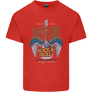 Long Live Rock n Roll Heavy Metal Guitar Kids T-Shirt Childrens Red