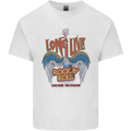 Long Live Rock n Roll Heavy Metal Guitar Kids T-Shirt Childrens White