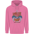 Long Live Rock n Roll Heavy Metal Guitar Mens 80% Cotton Hoodie Azelea