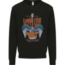 Long Live Rock n Roll Heavy Metal Guitar Mens Sweatshirt Jumper Black