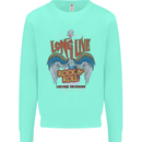 Long Live Rock n Roll Heavy Metal Guitar Mens Sweatshirt Jumper Peppermint