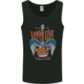 Long Live Rock n Roll Heavy Metal Guitar Mens Vest Tank Top Black