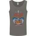 Long Live Rock n Roll Heavy Metal Guitar Mens Vest Tank Top Charcoal