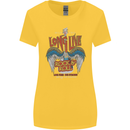 Long Live Rock n Roll Heavy Metal Guitar Womens Wider Cut T-Shirt Yellow