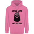 Long Live the Beard Mens 80% Cotton Hoodie Azelea