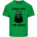 Long Live the Beard Mens Cotton T-Shirt Tee Top Irish Green