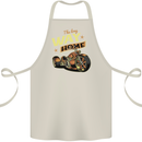 Long Way Home Motorcycle Chopper Biker Cotton Apron 100% Organic Natural