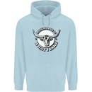 Longhorns is What I Like Cow Cattle Childrens Kids Hoodie Light Blue