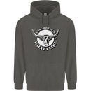 Longhorns is What I Like Cow Cattle Childrens Kids Hoodie Storm Grey