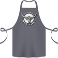 Longhorns is What I Like Cow Cattle Cotton Apron 100% Organic Steel