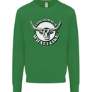 Longhorns is What I Like Cow Cattle Kids Sweatshirt Jumper Irish Green