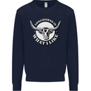 Longhorns is What I Like Cow Cattle Kids Sweatshirt Jumper Navy Blue