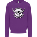 Longhorns is What I Like Cow Cattle Kids Sweatshirt Jumper Purple