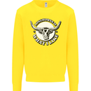 Longhorns is What I Like Cow Cattle Kids Sweatshirt Jumper Yellow