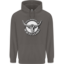 Longhorns is What I Like Cow Cattle Mens 80% Cotton Hoodie Charcoal