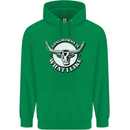 Longhorns is What I Like Cow Cattle Mens 80% Cotton Hoodie Irish Green
