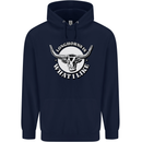 Longhorns is What I Like Cow Cattle Mens 80% Cotton Hoodie Navy Blue