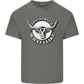 Longhorns is What I Like Cow Cattle Mens Cotton T-Shirt Tee Top Charcoal