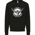Longhorns is What I Like Cow Cattle Mens Sweatshirt Jumper Black