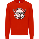 Longhorns is What I Like Cow Cattle Mens Sweatshirt Jumper Bright Red