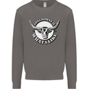 Longhorns is What I Like Cow Cattle Mens Sweatshirt Jumper Charcoal