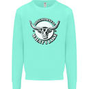 Longhorns is What I Like Cow Cattle Mens Sweatshirt Jumper Peppermint