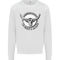 Longhorns is What I Like Cow Cattle Mens Sweatshirt Jumper White