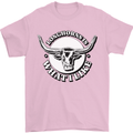 Longhorns is What I Like Cow Cattle Mens T-Shirt 100% Cotton Light Pink