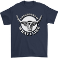 Longhorns is What I Like Cow Cattle Mens T-Shirt 100% Cotton Navy Blue