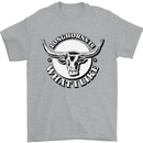 Longhorns is What I Like Cow Cattle Mens T-Shirt 100% Cotton Sports Grey
