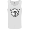 Longhorns is What I Like Cow Cattle Mens Vest Tank Top White